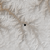 Shaded relief of the 59 km around Antabamba, drawn from the GMTED2010 grid