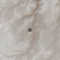 Shaded relief of the 59 km around Llusco, drawn from the GMTED2010 grid