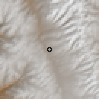 Shaded relief of the 60 km around Olleros, drawn from the GMTED2010 grid