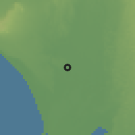 Shaded relief of the 60 km around Bellavista de la Union, drawn from the GMTED2010 grid