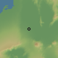 Shaded relief of the 59 km around Cabuyao, drawn from the GMTED2010 grid