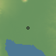 Shaded relief of the 59 km around Calumpit, drawn from the GMTED2010 grid