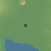 Shaded relief of the 59 km around Apalit, drawn from the GMTED2010 grid