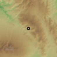 Shaded relief of the 60 km around Impasug-ong, drawn from the GMTED2010 grid