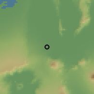Shaded relief of the 59 km around Mamatid, drawn from the GMTED2010 grid
