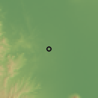 Shaded relief of the 59 km around Tarlac, drawn from the GMTED2010 grid
