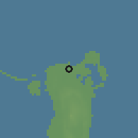 Shaded relief of the 57 km around Jidh̨afş, drawn from the GMTED2010 grid