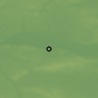 Shaded relief of the 49 km around Czerwieńsk, drawn from the GMTED2010 grid