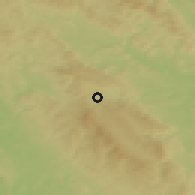 Shaded relief of the 49 km around Duszniki-Zdrój, drawn from the GMTED2010 grid