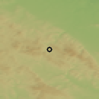 Shaded relief of the 49 km around Głuszyca, drawn from the GMTED2010 grid