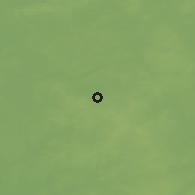 Shaded relief of the 48 km around Biała Piska, drawn from the GMTED2010 grid