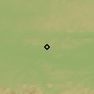 Shaded relief of the 50 km around Alwernia, drawn from the GMTED2010 grid