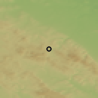 Shaded relief of the 49 km around Jedlina-Zdrój, drawn from the GMTED2010 grid