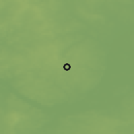 Shaded relief of the 48 km around Jedwabne, drawn from the GMTED2010 grid