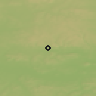Shaded relief of the 50 km around Krzeszowice, drawn from the GMTED2010 grid