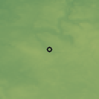 Shaded relief of the 48 km around Bobolice, drawn from the GMTED2010 grid