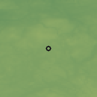 Shaded relief of the 48 km around Morąg, drawn from the GMTED2010 grid