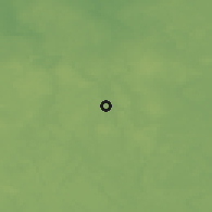 Shaded relief of the 48 km around Mrągowo, drawn from the GMTED2010 grid