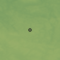 Shaded relief of the 48 km around Olsztynek, drawn from the GMTED2010 grid
