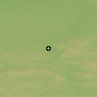 Shaded relief of the 50 km around Pilzno, drawn from the GMTED2010 grid