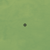Shaded relief of the 48 km around Brusy, drawn from the GMTED2010 grid