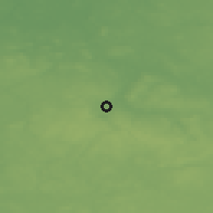Shaded relief of the 48 km around Połczyn-Zdrój, drawn from the GMTED2010 grid