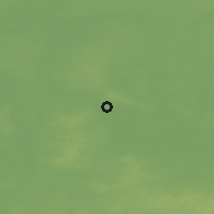 Shaded relief of the 49 km around Wąsosz, drawn from the GMTED2010 grid