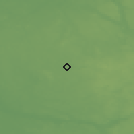 Shaded relief of the 48 km around Chociwel, drawn from the GMTED2010 grid