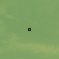 Shaded relief of the 49 km around Żmigród, drawn from the GMTED2010 grid