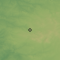 Shaded relief of the 54 km around Montemor-o-Novo, drawn from the GMTED2010 grid
