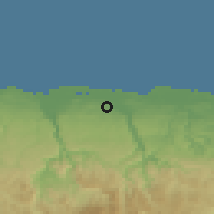 Shaded relief of the 59 km around Imbéry, drawn from the GMTED2010 grid