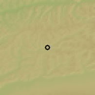 Shaded relief of the 51 km around Agnita, drawn from the GMTED2010 grid