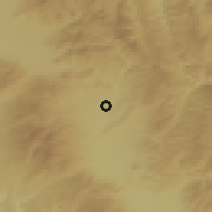 Shaded relief of the 51 km around Cârţa, drawn from the GMTED2010 grid