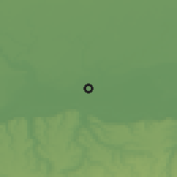 Shaded relief of the 52 km around Ciocăneşti, drawn from the GMTED2010 grid