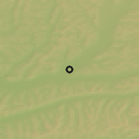 Shaded relief of the 51 km around Cristeşti, drawn from the GMTED2010 grid