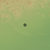 Shaded relief of the 52 km around Dărmăneşti, drawn from the GMTED2010 grid