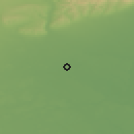 Shaded relief of the 52 km around Drăgăneşti, drawn from the GMTED2010 grid