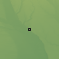 Shaded relief of the 52 km around Drăgăneşti-Olt, drawn from the GMTED2010 grid