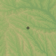 Shaded relief of the 51 km around Dragomireşti, drawn from the GMTED2010 grid