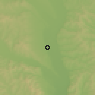 Shaded relief of the 51 km around Filipeşti, drawn from the GMTED2010 grid