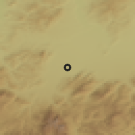 Shaded relief of the 51 km around Ghimbav, drawn from the GMTED2010 grid