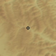 Shaded relief of the 51 km around Ghimeş-Făget, drawn from the GMTED2010 grid