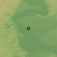 Shaded relief of the 52 km around Gogoşu, drawn from the GMTED2010 grid