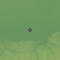 Shaded relief of the 52 km around Grădiştea, drawn from the GMTED2010 grid