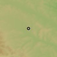 Shaded relief of the 50 km around Grăniceşti, drawn from the GMTED2010 grid