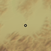 Shaded relief of the 51 km around Hărman, drawn from the GMTED2010 grid