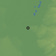 Shaded relief of the 52 km around Hârşova, drawn from the GMTED2010 grid