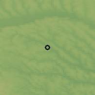 Shaded relief of the 50 km around Havârna, drawn from the GMTED2010 grid