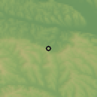 Shaded relief of the 51 km around Mogoşeşti, drawn from the GMTED2010 grid