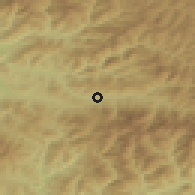 Shaded relief of the 51 km around Moisei, drawn from the GMTED2010 grid